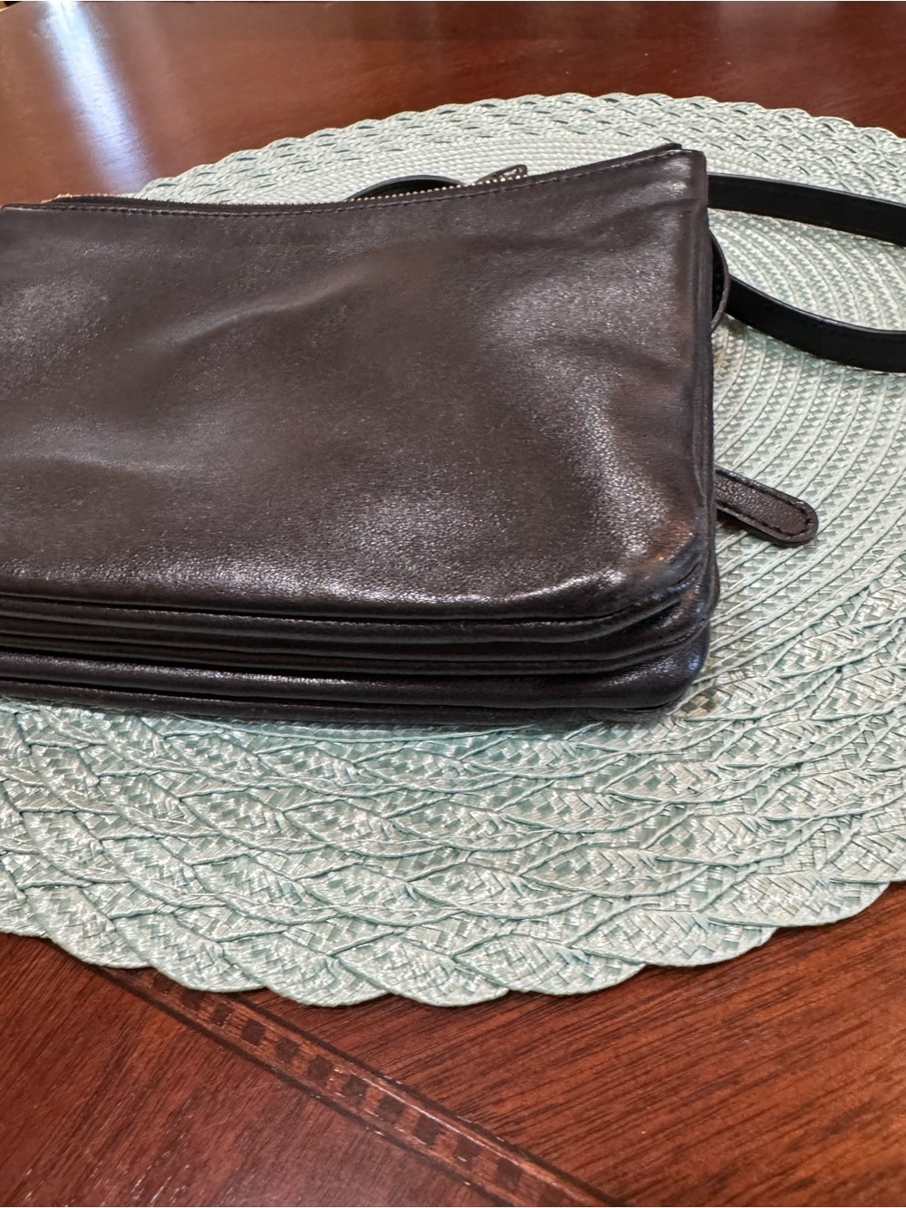Celine Black Leather Trio Bag - Picture 4 of 8